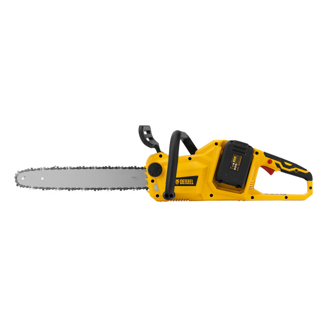 Цепная пила аккумуляторная бесщеточная RCS400-36, Li-ion, 36 В, 4 Ач, шина 400 мм Denzel в Казани