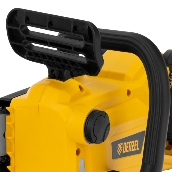 Цепная пила аккумуляторная бесщеточная RCS400-36, Li-ion, 36 В, 4 Ач, шина 400 мм Denzel в Казани