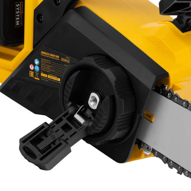 Цепная пила аккумуляторная бесщеточная RCS400-36, Li-ion, 36 В, 4 Ач, шина 400 мм Denzel в Казани