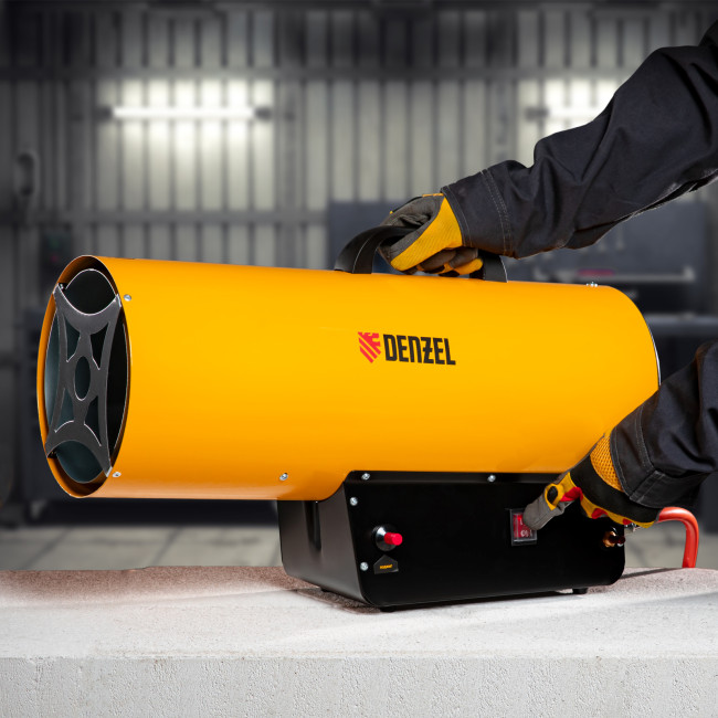 Газовая тепловая пушка GHG-50, 50 кВт, 1400 м3/ч, пропан-бутан Denzel в Казани Газовая тепловая пушка GHG-50, 50 кВт, 1400 м3/ч, пропан-бутан Denzel в Казани