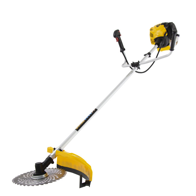 Триммер бензиновый DTL-52, 52 см3, неразъемная штанга, состоит из 2 частей Denzel в Казани