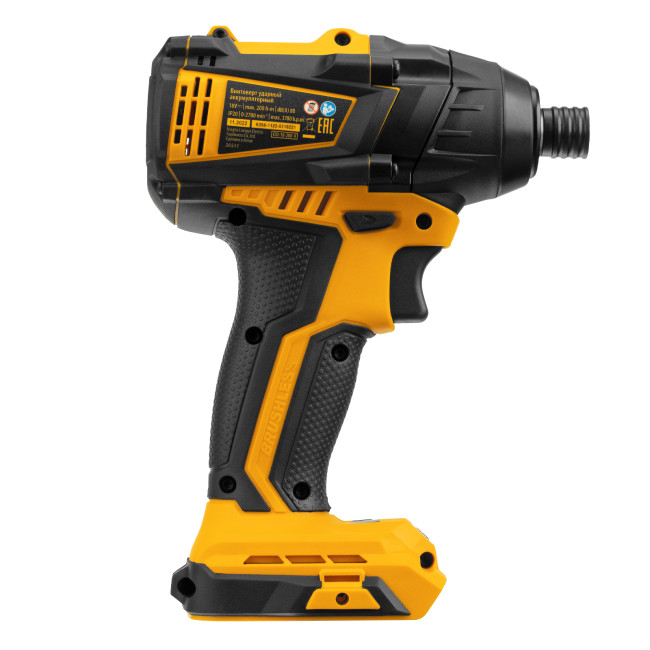 Винтоверт ударный аккумуляторный бесщет CID-IB-200-0, 18В Li-Ion Denzel в Казани Винтоверт ударный аккумуляторный бесщет CID-IB-200-0, 18В Li-Ion Denzel в Казани