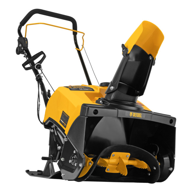 Бензиновая снегоуборочная машина SB 460 Sled, 99cc, лыжи ручной старт// Denzel в Казани