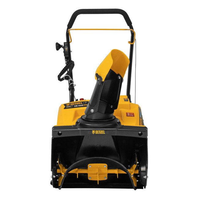 Бензиновая снегоуборочная машина SB 460 Sled, 99cc, лыжи ручной старт// Denzel в Казани