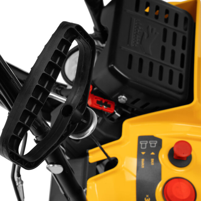 Бензиновая снегоуборочная машина SB 460 Sled, 99cc, лыжи ручной старт// Denzel в Казани