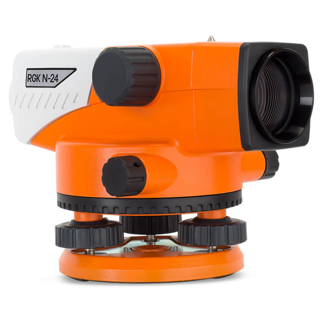 Комплект оптический нивелир RGK N-24 + штатив S6-N + рейка AMO S3 в Казани