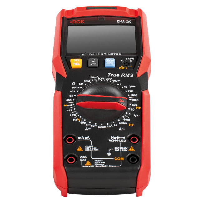 Мультиметр RGK DM-20 с поверкой в Казани