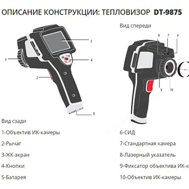 Тепловизор CEM DT-9875 в Казани