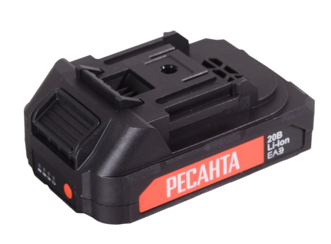 Дрель-шуруповерт аккумуляторная Ресанта ДА-20-2ЛК-БП (2,0 А/ч) (бесщеточный двигатель, 70Нм) в Казани