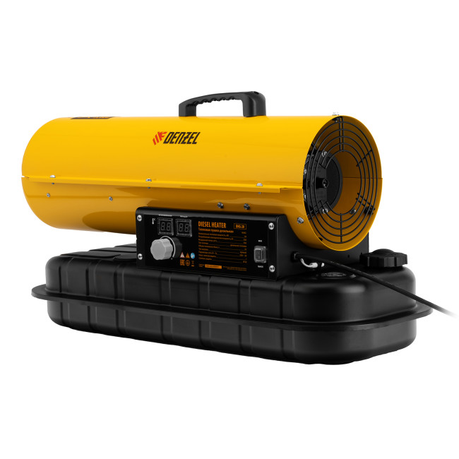 Дизельная тепловая пушка DHG-20, 20 кВт, 500 м3/ч, прямой нагрев Denzel в Казани