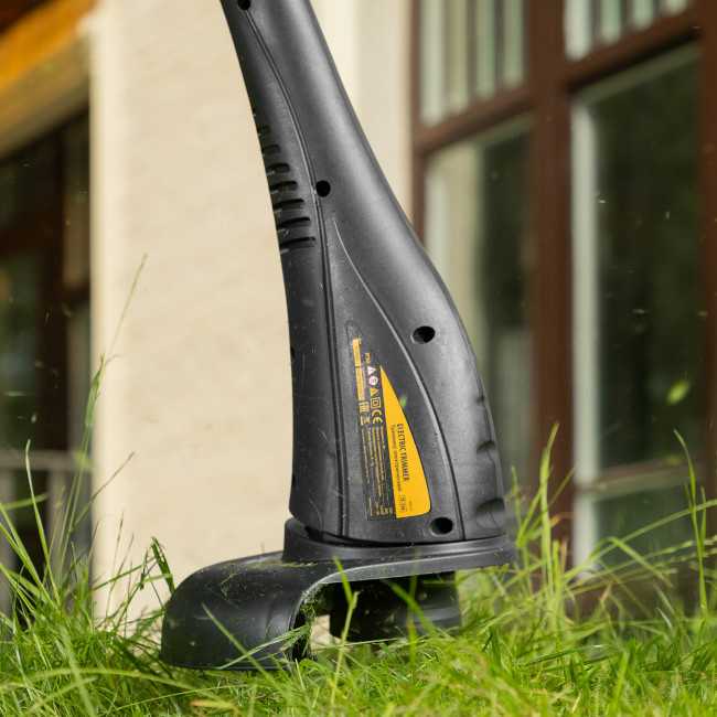 Триммер электрический TE-350, 350 Вт, 260 мм, катушка полуавтомат Denzel в Казани Триммер электрический TE-350, 350 Вт, 260 мм, катушка полуавтомат Denzel в Казани