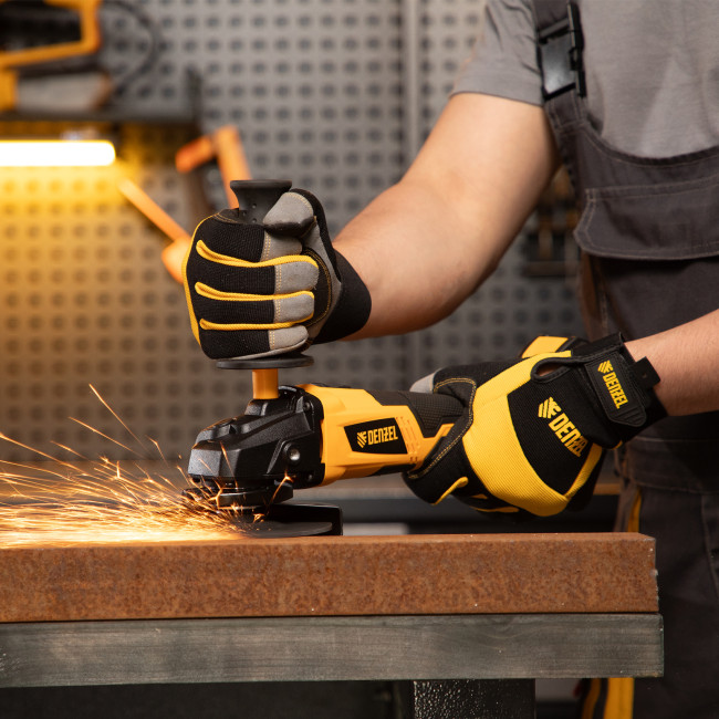 Машина углошлифовальная аккумуляторная бесщет. BLG-IB-18-125-0, Li-ion, 18 В Denzel в Казани