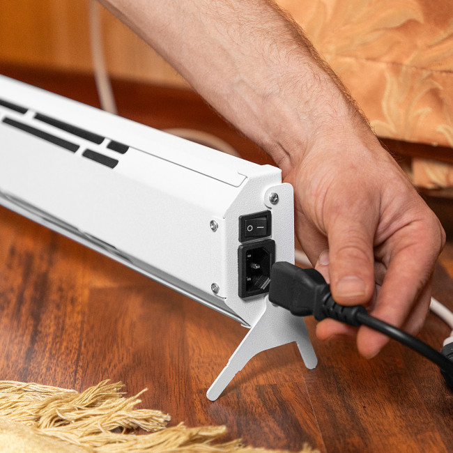 Конвектор электрический плинтусный ATRIC-450, 230 В, 450 Вт, ТЭН Denzel в Казани Конвектор электрический плинтусный ATRIC-450, 230 В, 450 Вт, ТЭН Denzel в Казани