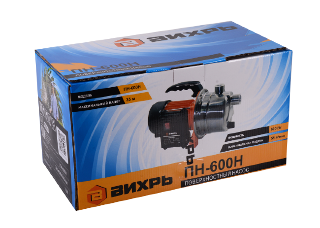 Поверхностный насос Вихрь ПН-600Н в Казани Поверхностный насос Вихрь ПН-600Н в Казани