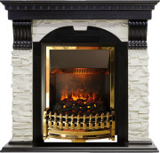 Каминокомплект Dublin - Венге / Сланец белый с очагом Atherton Каминокомплект Dublin - Венге / Сланец белый с очагом Atherton