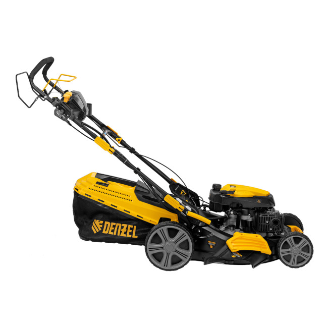Газонокосилка бензиновая GLD-520SP-VE, 196 см3, ширина 52 см, привод, вариатор, электрический старт, 60 л Denzel в Казани