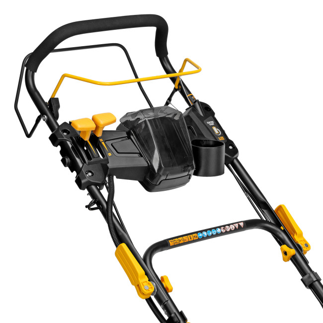 Газонокосилка бензиновая GLD-520SP-VE, 196 см3, ширина 52 см, привод, вариатор, электрический старт, 60 л Denzel в Казани