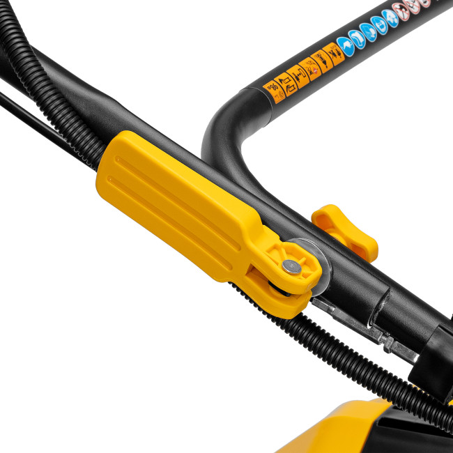 Газонокосилка бензиновая GLD-520SP-VE, 196 см3, ширина 52 см, привод, вариатор, электрический старт, 60 л Denzel в Казани