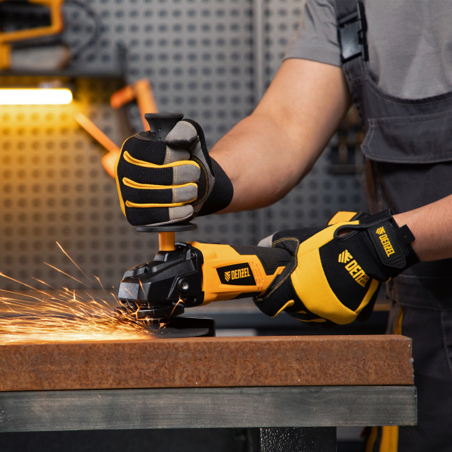 Машина углошлифовальная аккумуляторная бесщет. BLG-IB-18-125-4, Li-ion, 18 В Denzel в Казани