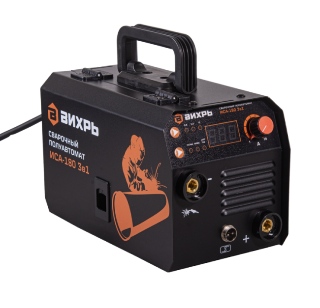 Сварочный полуавтомат Вихрь ИСА-180 3в1 в Казани