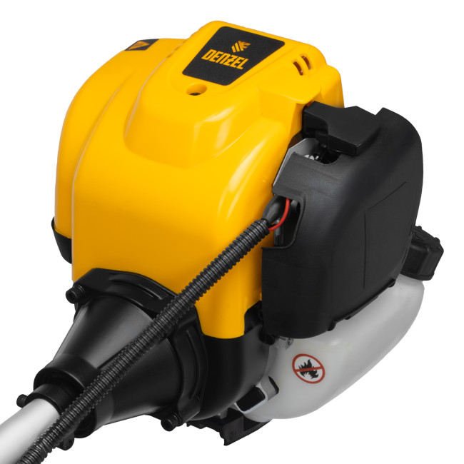 Триммер бензиновый DTL-37-4T, 4-тактный, 37 см3, неразъемная штанга, состоит из 2 частей Denzel в Казани