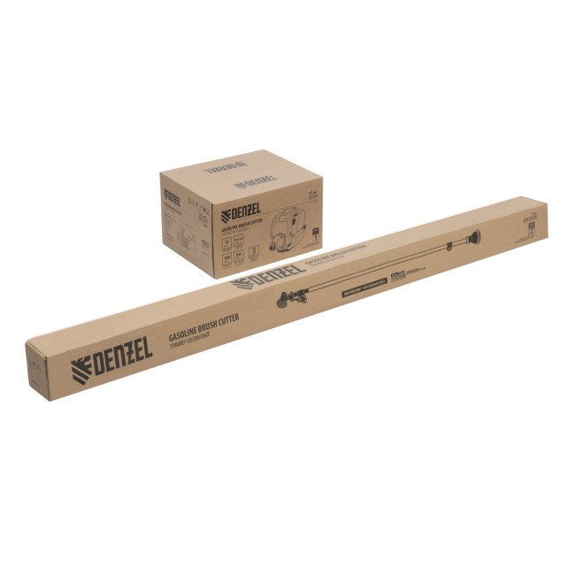 Триммер бензиновый DTL-37-4T, 4-тактный, 37 см3, неразъемная штанга, состоит из 2 частей Denzel в Казани