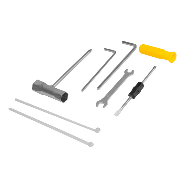 Триммер бензиновый DTL-37-4T, 4-тактный, 37 см3, неразъемная штанга, состоит из 2 частей Denzel в Казани