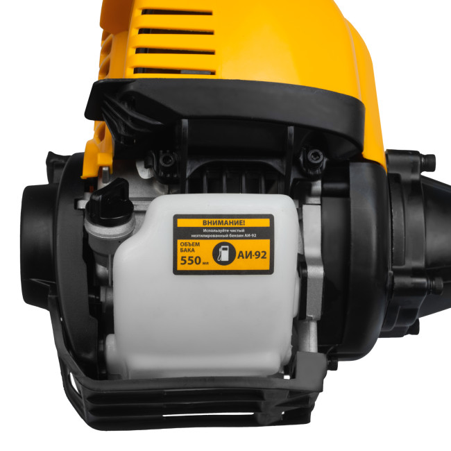 Триммер бензиновый DTL-37-4T, 4-тактный, 37 см3, неразъемная штанга, состоит из 2 частей Denzel в Казани