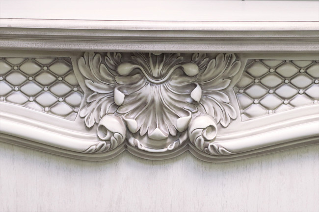 Каминокомплект Castle - Слоновая кость с темной патиной с очагом Symphony 30'' DF3020-EU в Казани