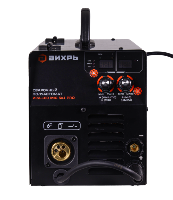 Сварочный полуавтомат Вихрь ИСА-180 MIG 5в1 PRO в Казани
