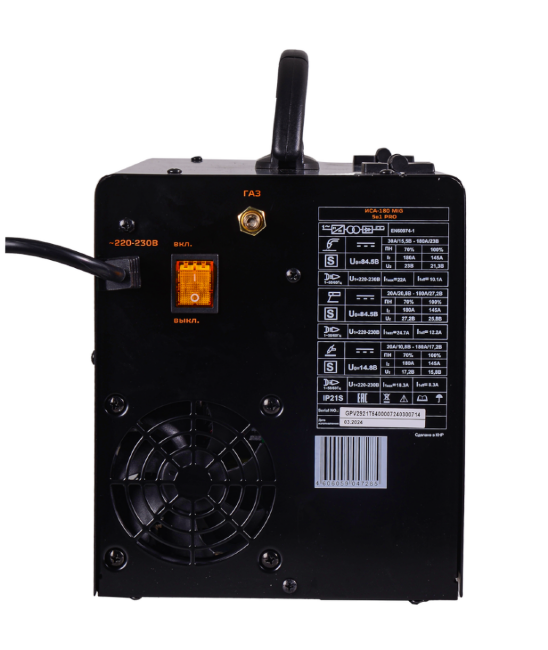 Сварочный полуавтомат Вихрь ИСА-180 MIG 5в1 PRO в Казани