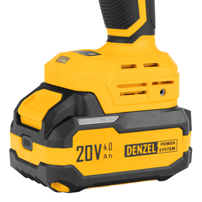 Дрель-шуруповерт аккумуляторная ударная бесщет. CIDH-BL-20, Li-Ion, 20 В// Denzel в Казани Дрель-шуруповерт аккумуляторная ударная бесщет. CIDH-BL-20, Li-Ion, 20 В// Denzel в Казани