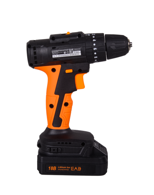 Дрель-шуруповерт аккумуляторная Вихрь ДА-18Л-2КУ/Б (бесщеточный двигатель) в Казани Дрель-шуруповерт аккумуляторная Вихрь ДА-18Л-2КУ/Б (бесщеточный двигатель) в Казани