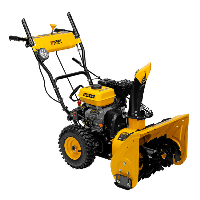 Бензиновая снегоуборочная машина SB 560 LP, 212 cc, электростартер, фара Denzel в Казани
