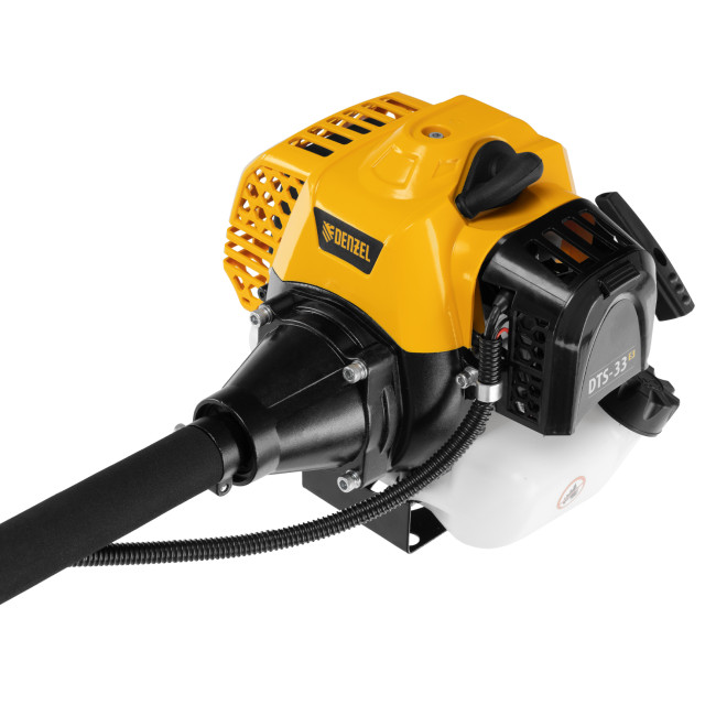 Триммер бензиновый DTS-33S, 33 см3, разъемная штанга, состоит из 2 частей Denzel в Казани