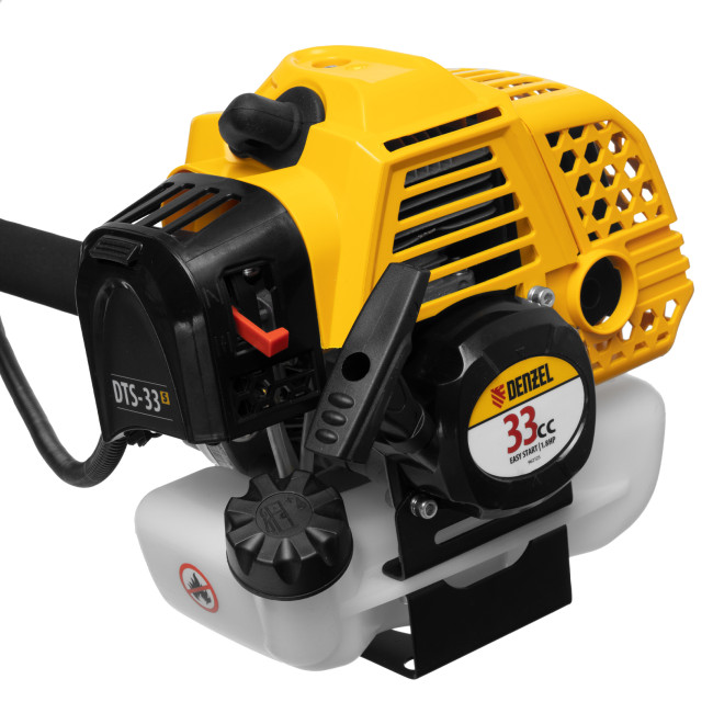 Триммер бензиновый DTS-33S, 33 см3, разъемная штанга, состоит из 2 частей Denzel в Казани