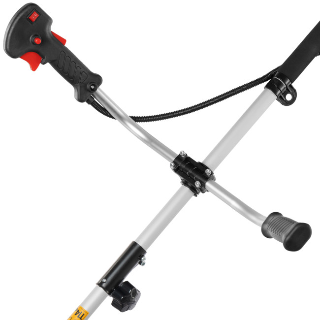 Триммер бензиновый DTS-33S, 33 см3, разъемная штанга, состоит из 2 частей Denzel в Казани