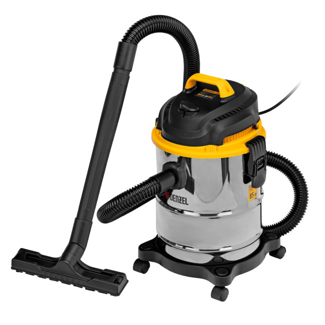 Пылесос строительный SVC15, 1200 Вт, бак 15 л, шланг 2 м Denzel в Казани