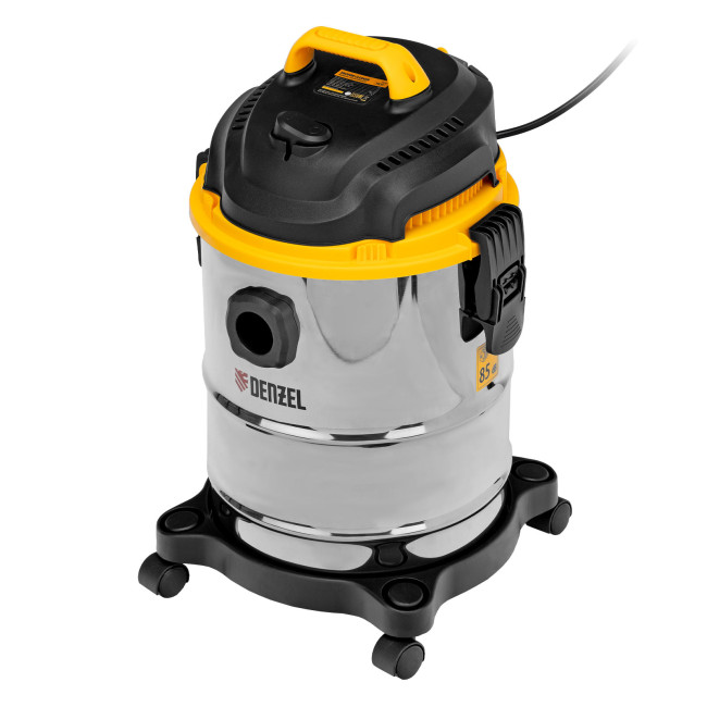 Пылесос строительный SVC15, 1200 Вт, бак 15 л, шланг 2 м Denzel в Казани