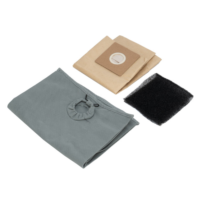 Пылесос строительный SVC15, 1200 Вт, бак 15 л, шланг 2 м Denzel в Казани