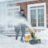 Бензиновая снегоуборочная машина SB 460 E, 99cc, эл.старт, шнек SnowCrusher Denzel в Казани