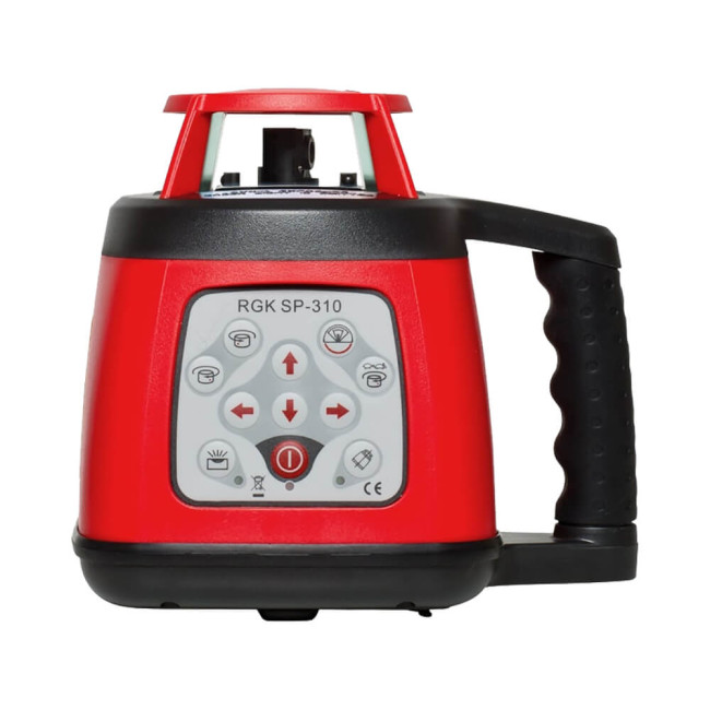 Комплект: ротационный нивелир RGK SP-310 + штатив RGK SH-170 рейка RGK LR-2 в Казани