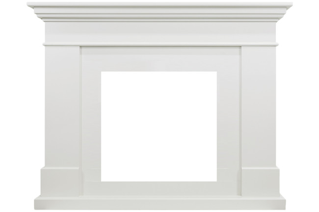 Каминокомплект California - Слоновая кость с очагом 5D V-ART 25 в Казани