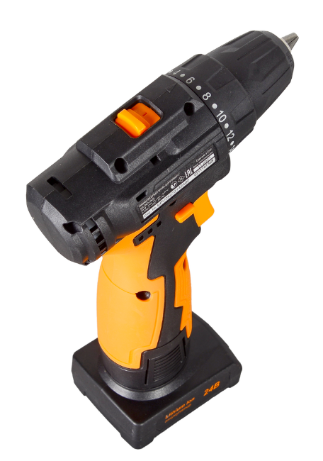 Дрель-шуруповерт аккумуляторная Вихрь ДА-24Л-2К/Б (бесщеточный двигатель) в Казани