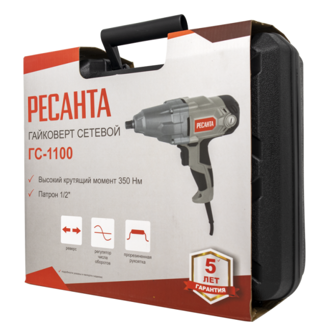 Гайковёрт сетевой Ресанта ГС-1100 в Казани