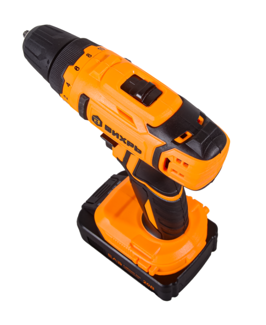 Дрель-шуруповерт аккумуляторная Вихрь ДА-20Л-2КА с набором оснастки 65 предметов в Казани Дрель-шуруповерт аккумуляторная Вихрь ДА-20Л-2КА с набором оснастки 65 предметов в Казани