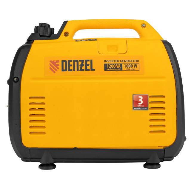 Генератор инверторный GT-1200iS, 1.2 кВт, 230 В, бак 2.4 л, закрытый корпус, ручной старт Denzel в Казани