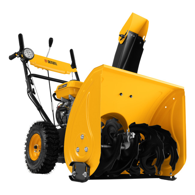 Бензиновая снегоуборочная машина SBM 610, 212 cc, ручной старт, фара Denzel в Казани