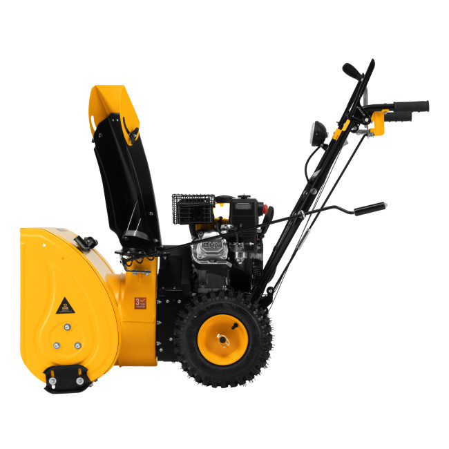 Бензиновая снегоуборочная машина SBM 610, 212 cc, ручной старт, фара Denzel в Казани