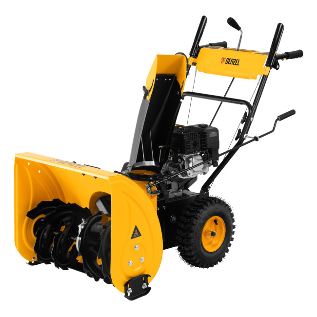 Бензиновая снегоуборочная машина SBM 610, 212 cc, ручной старт, фара Denzel в Казани